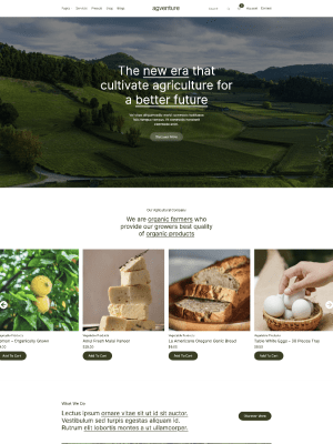 Webbdesign för gårdshandel och lantbruk