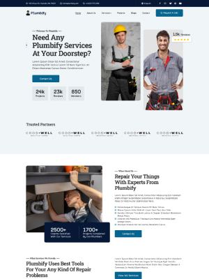 Webbdesign vvs-firma